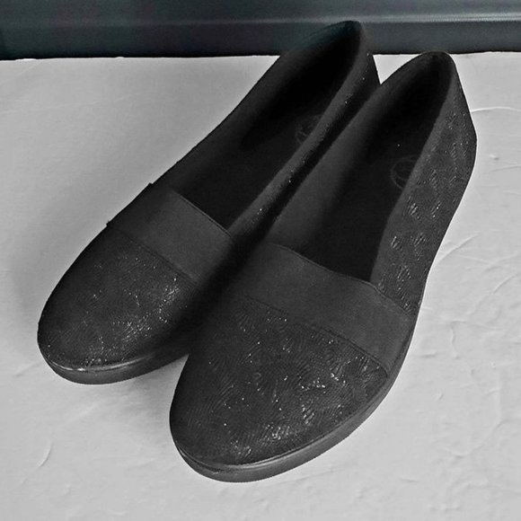 Black flex shoes size 7.5 - Picture 5 of 8